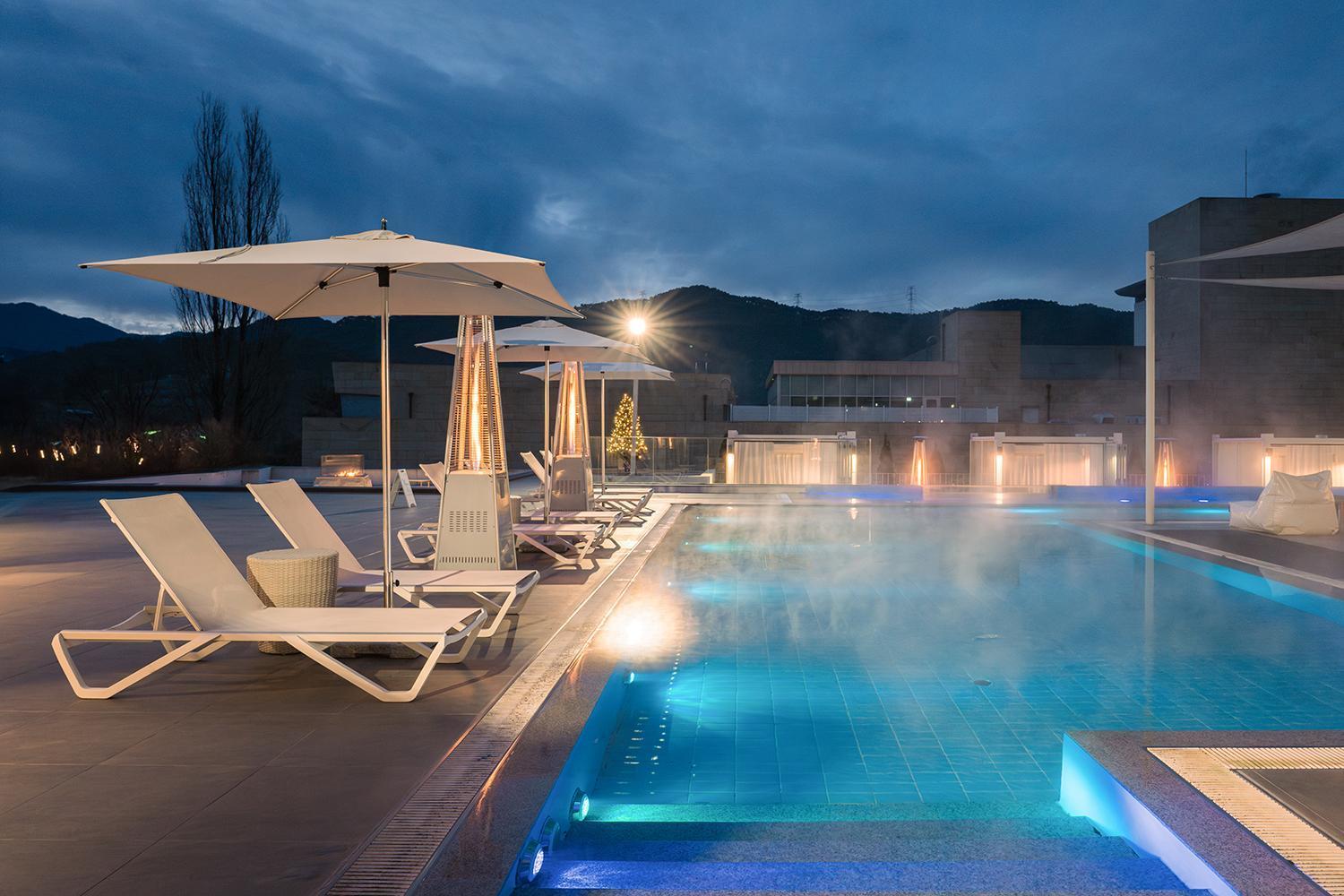 The Suites Hotel Namwon Bagian luar foto